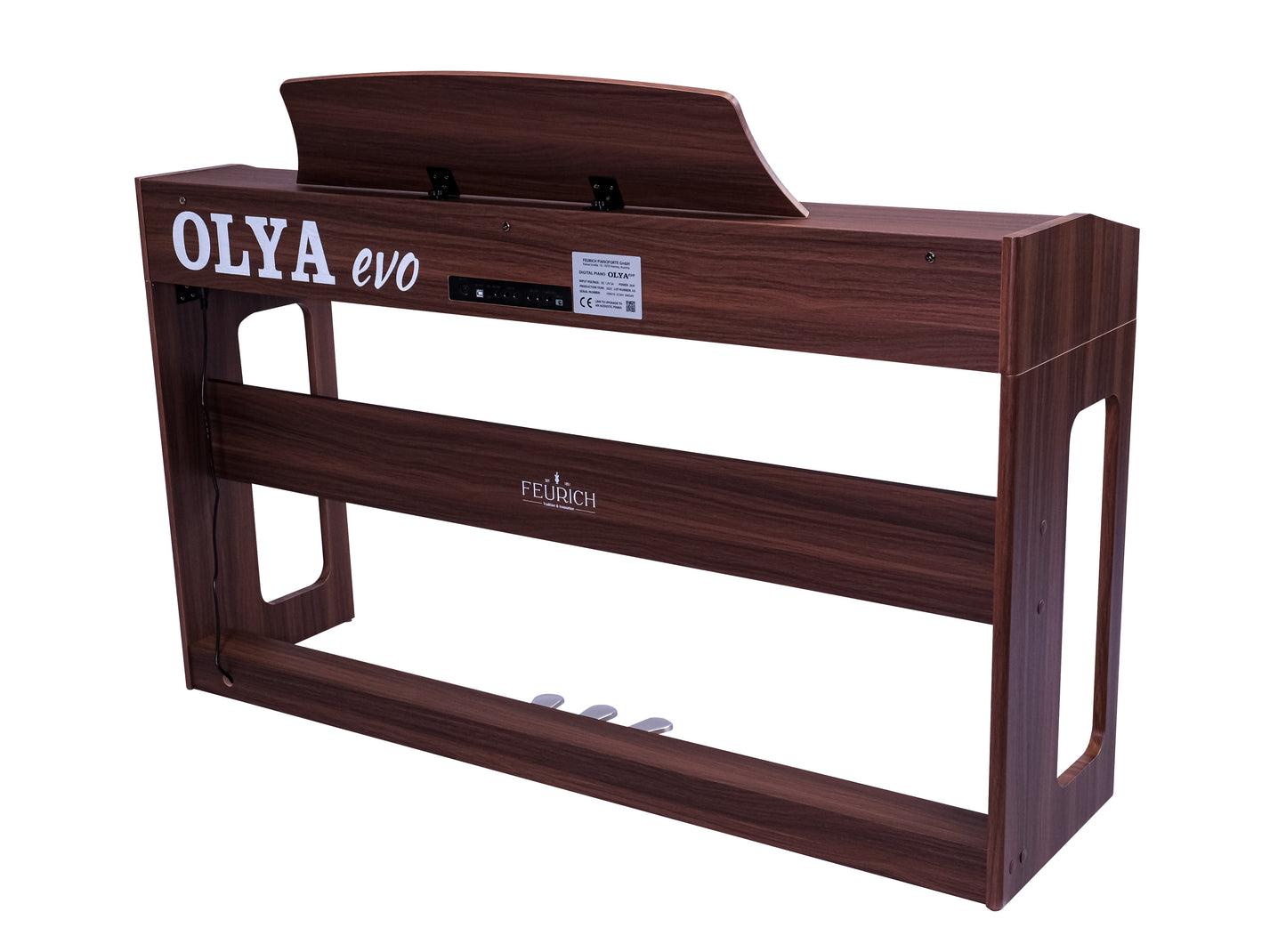 Feurich OLYA evo, pähkinä